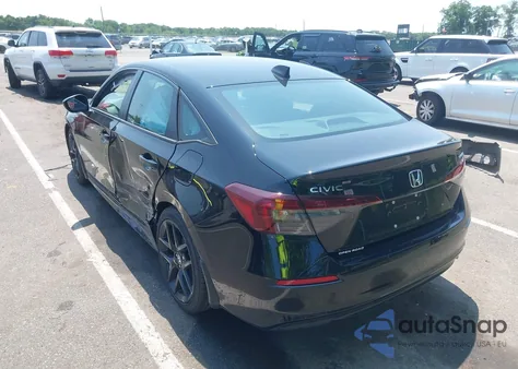 2025 Honda Civic Sport из США, поврежденный, VIN 2HGFE2F54SH594134